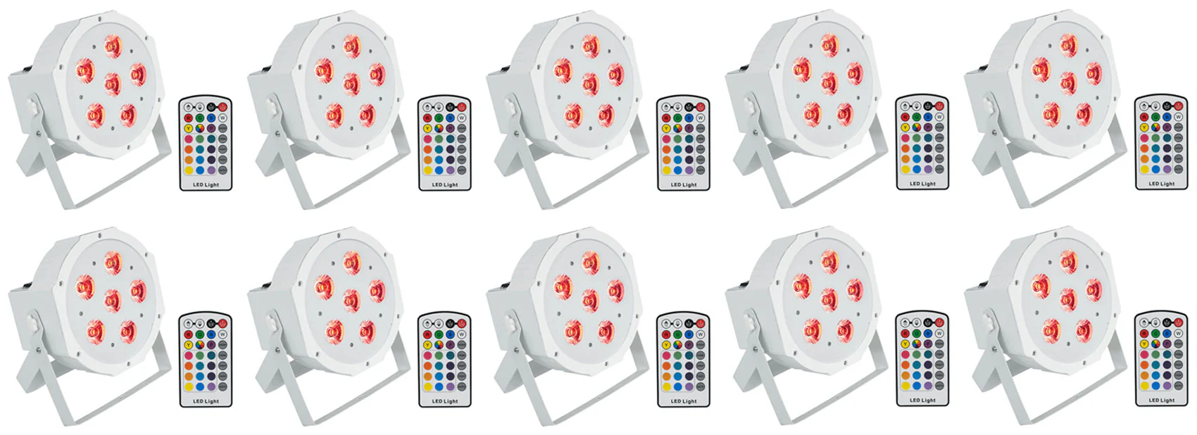 BATTERY PAR 6RF WHITE 10-Pack