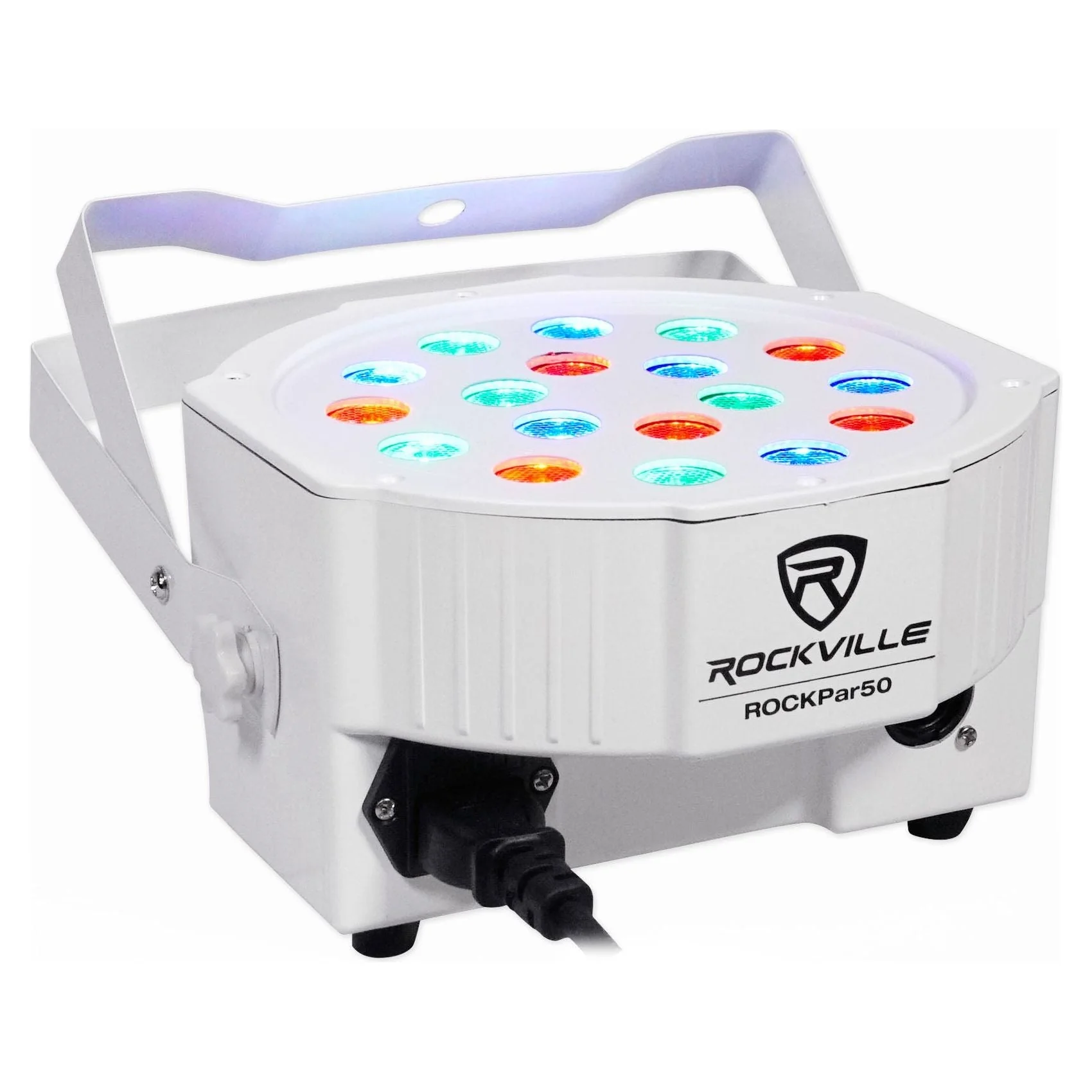 RockPAR50 White 10-Pack + DMX Cables Bundle - Image 5