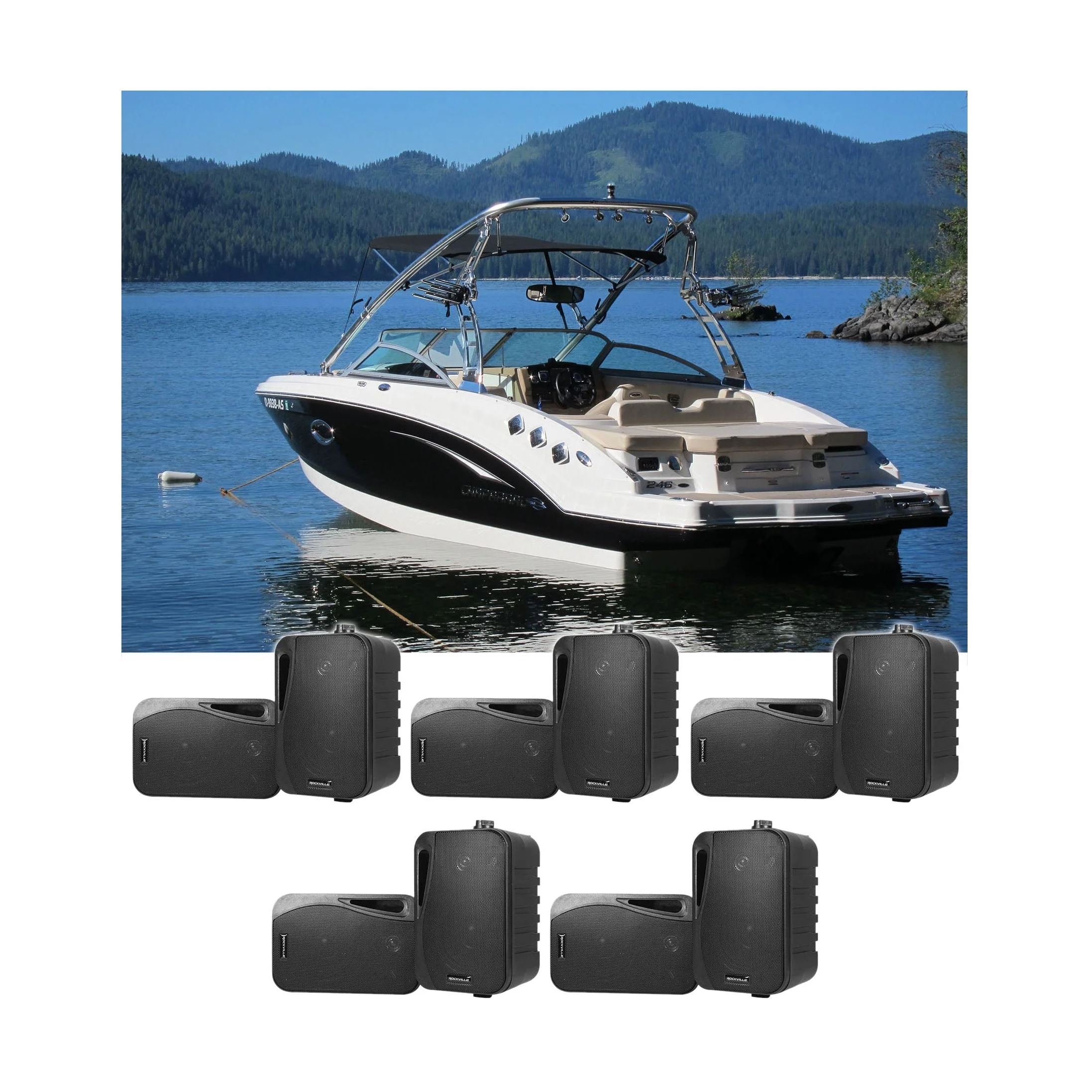HP4S BK Boat 5-Pair - Image 2