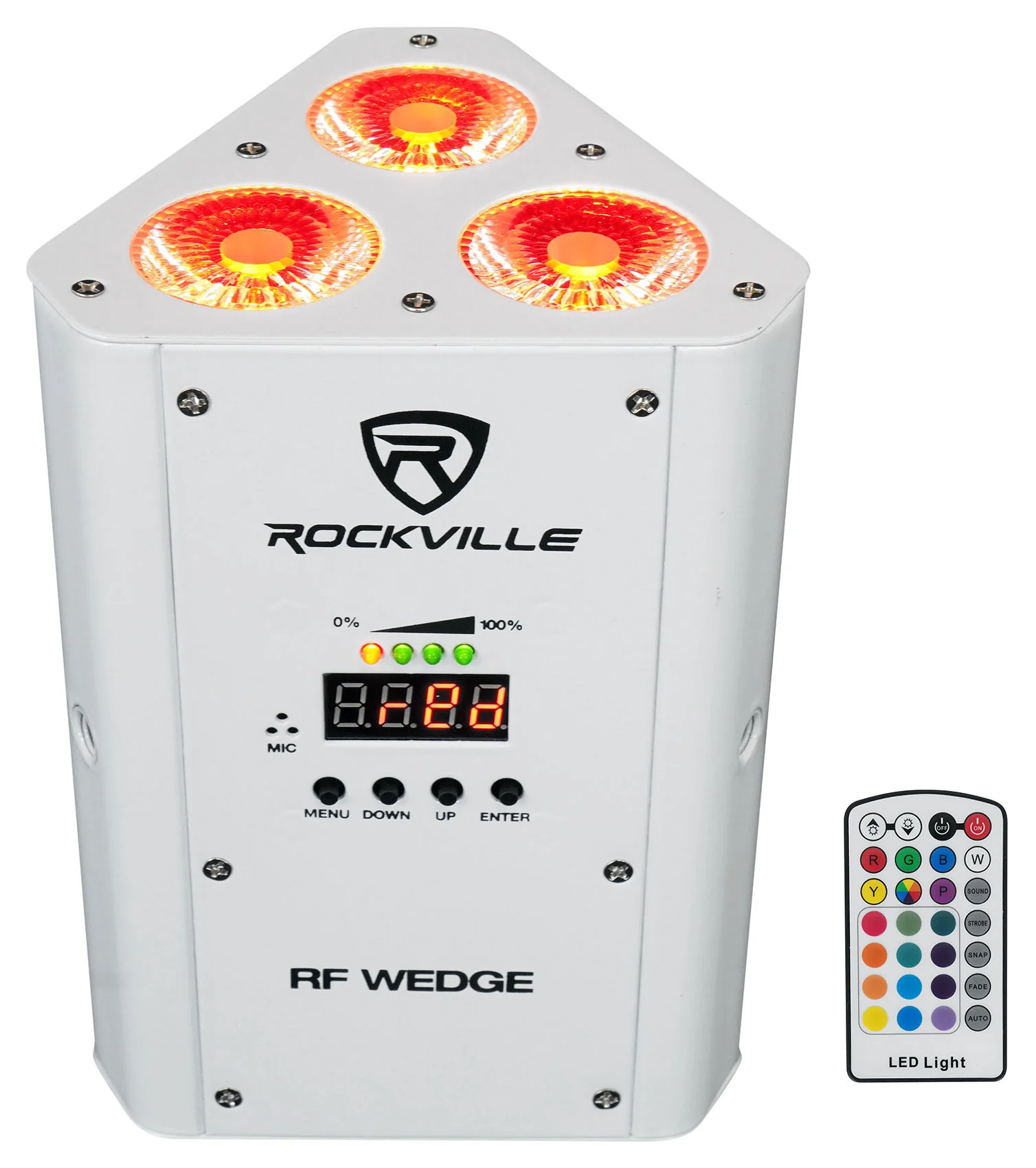 RF Wedge White 12-Pack + ROCKFORCE W2 DMX Controller Bundle - Image 10
