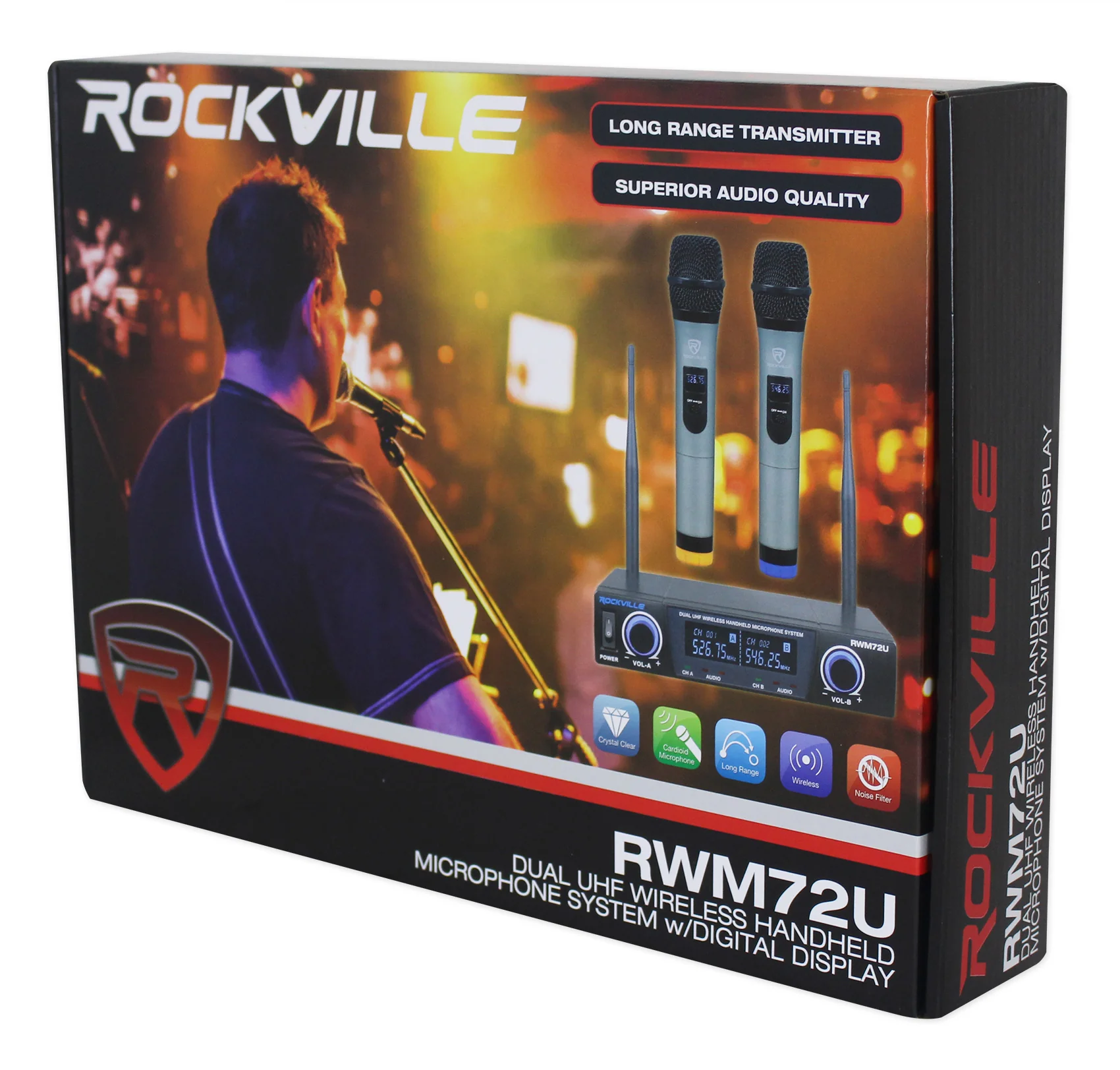 Mackie 1402VLZ4 14-channel Analog Mixer w/ 6 ONYX Preamps+Dual Wireless UHF Mics - Image 13