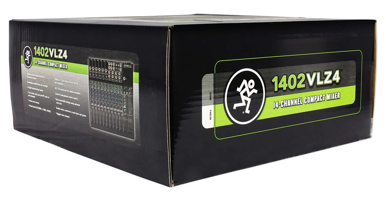 Mackie 1402VLZ4 14-channel Analog Mixer w/ 6 ONYX Preamps+Dual Wireless UHF Mics - Image 7