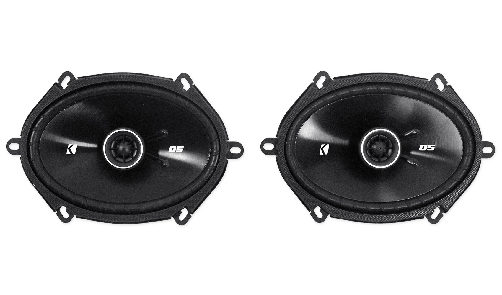 Kicker 6x8" Front+Rear Speaker Replacement Kit For 05-07 Ford F-250/350/450/550 - Image 2