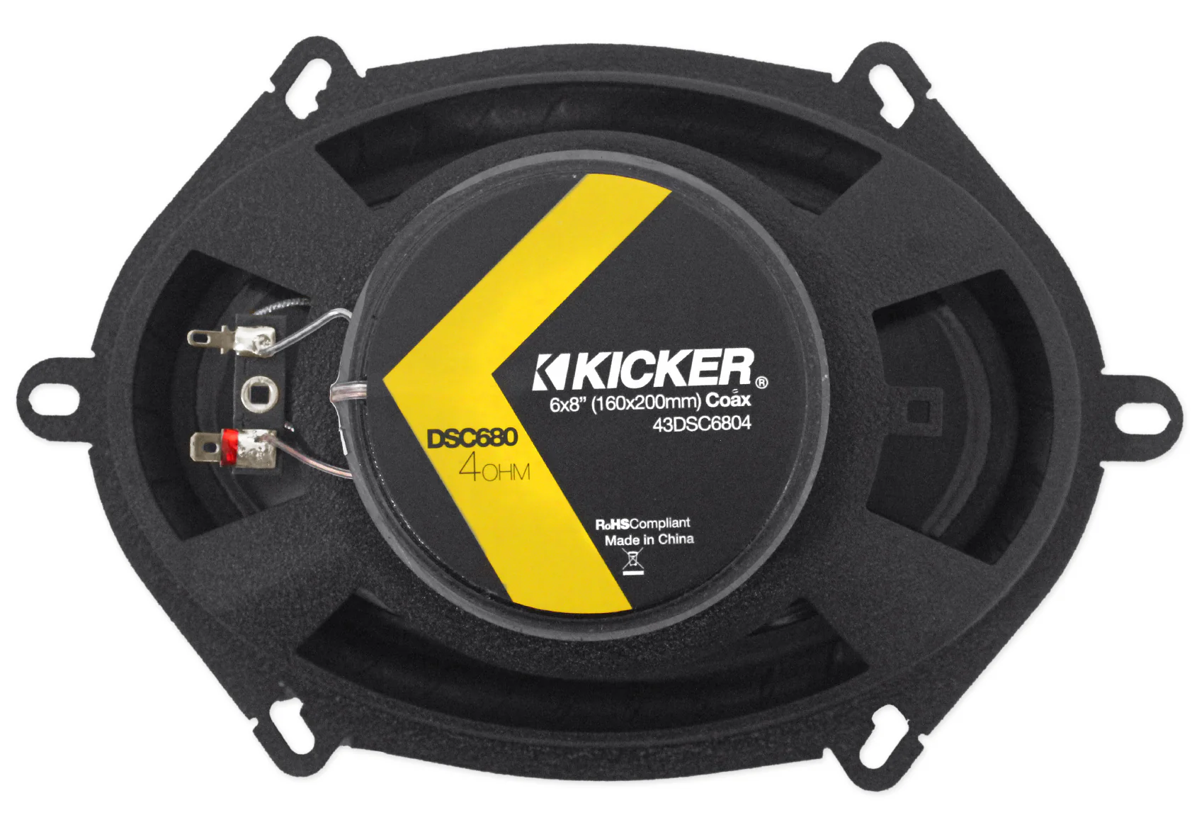 Kicker 6x8" Front+Rear Speaker Replacement Kit For 05-07 Ford F-250/350/450/550 - Image 5