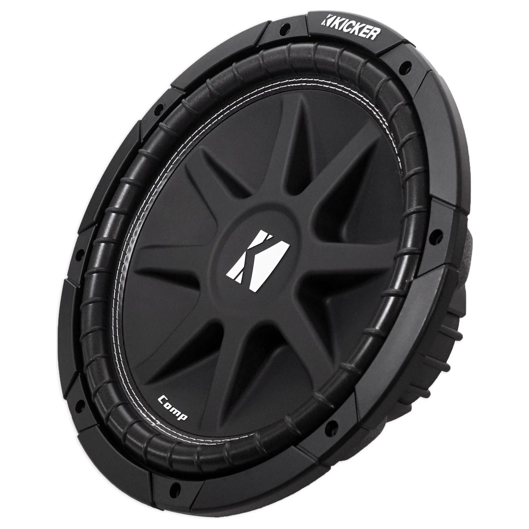 (2) KICKER 43C124 Comp 12" 600 Watt Car Subwoofers+Sealed Sub Box Enclosure - Image 15