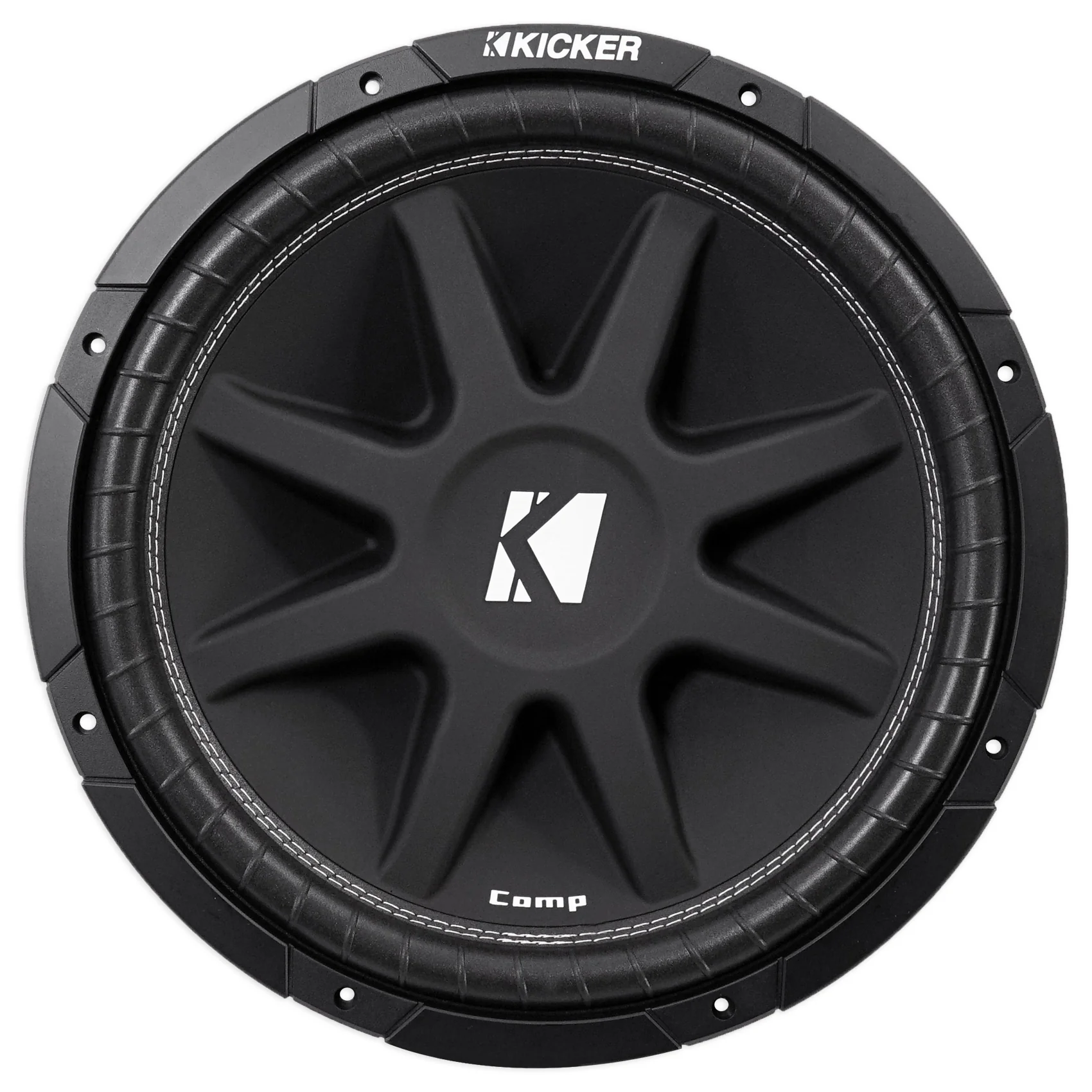 2) KICKER 43C154 Comp 15" 1000 Watt Car Subwoofers Subs+Sealed Sub Box Enclosure - Image 3
