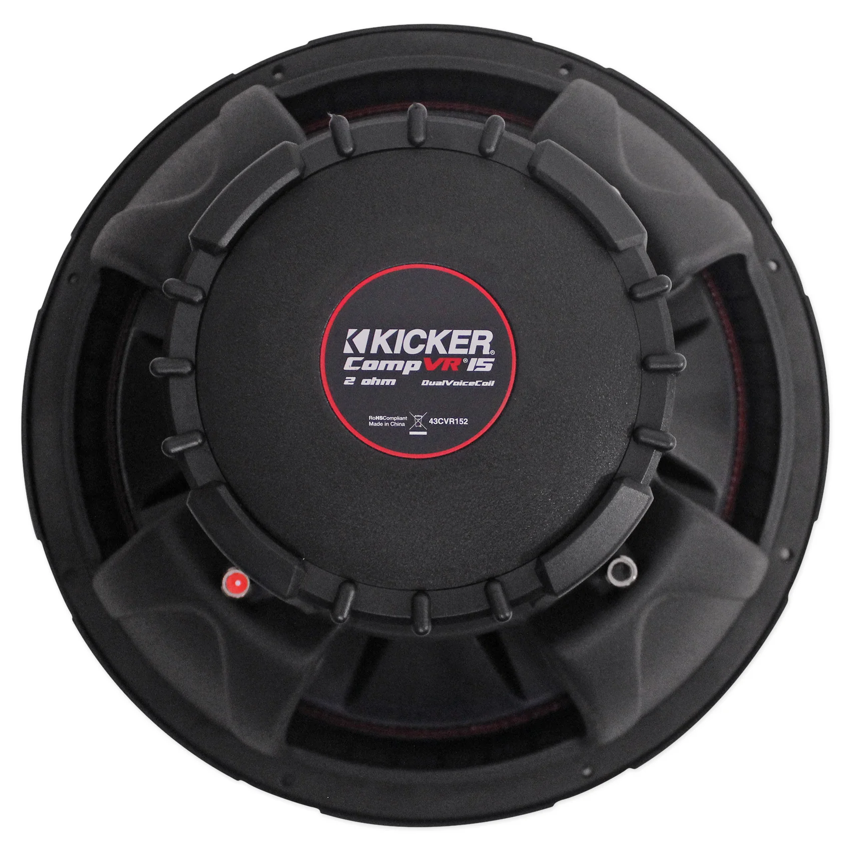 2) Kicker 43CVR152 COMPVR 15" 2000W Subwoofers+Sealed Sub Box+Amplifier+Amp Kit - Image 3
