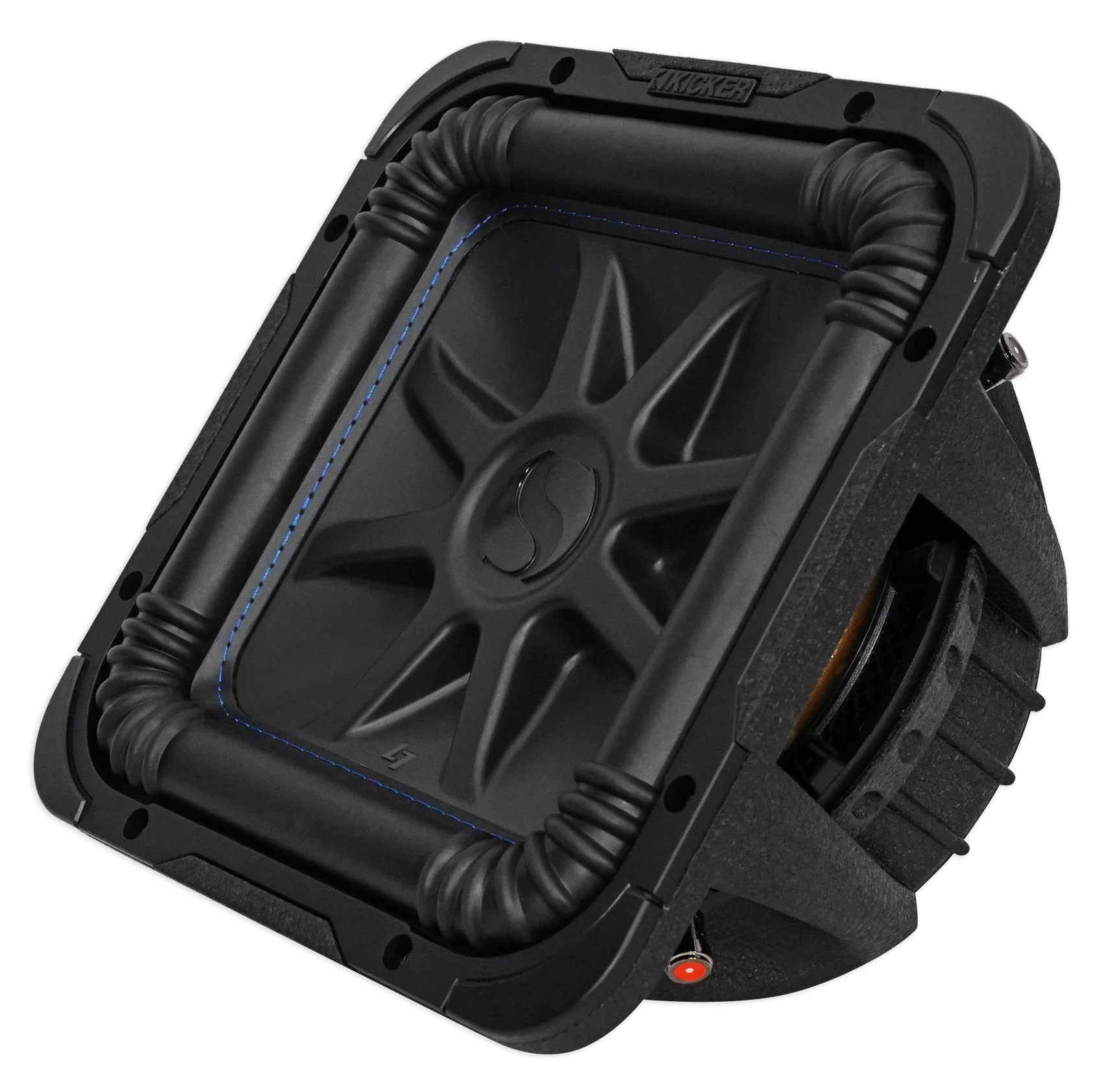 (2) Kicker L7S104 10" 2400 Watt solobaric L7S Car Subwoofers + Sub Box 44L7S10-4 - Image 5