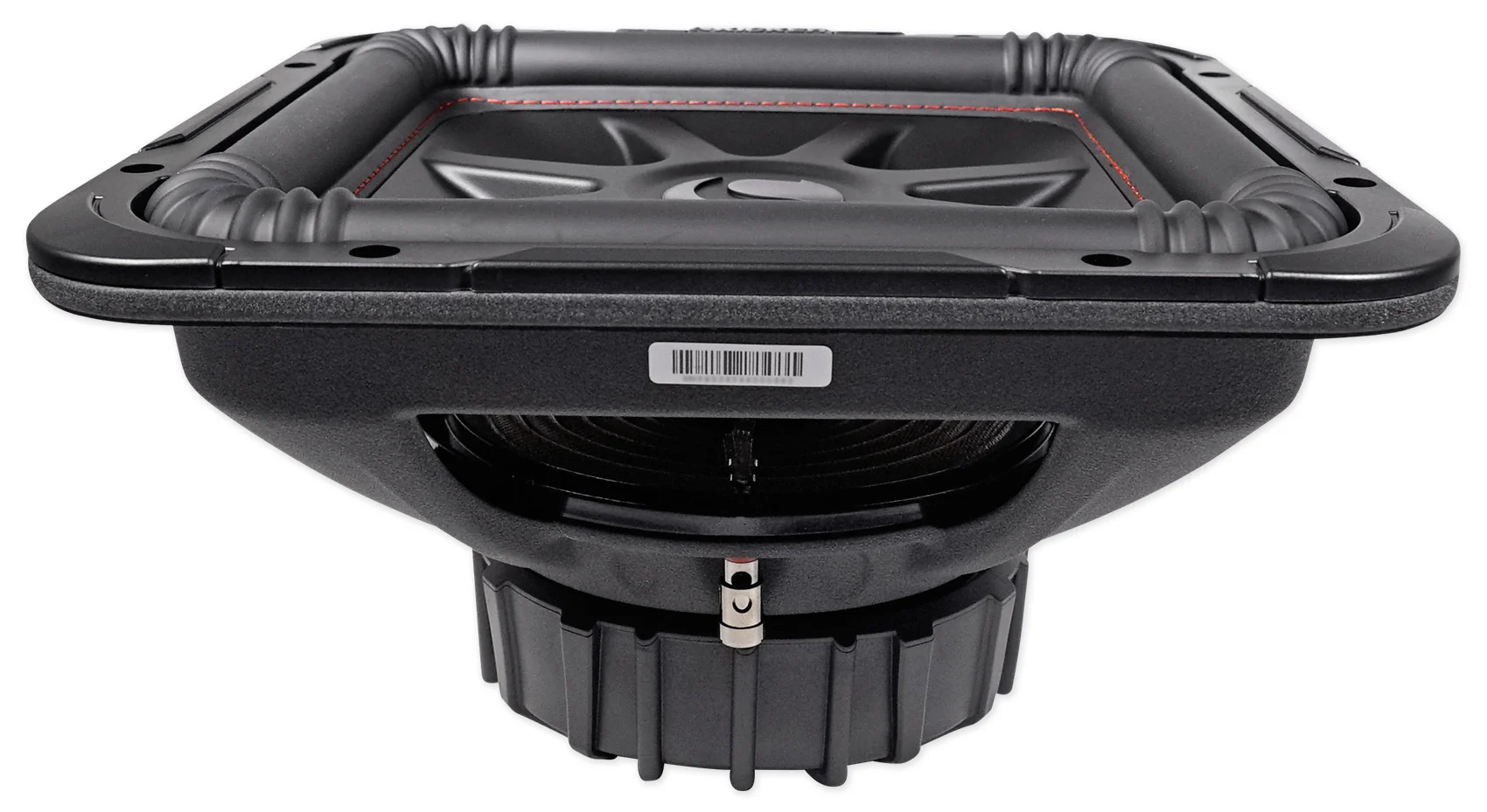 2) KICKER 45L7R122 12" 1200w L7R Solo-Baric Subwoofers+Vented Sub Box+Amp+Wires - Image 4