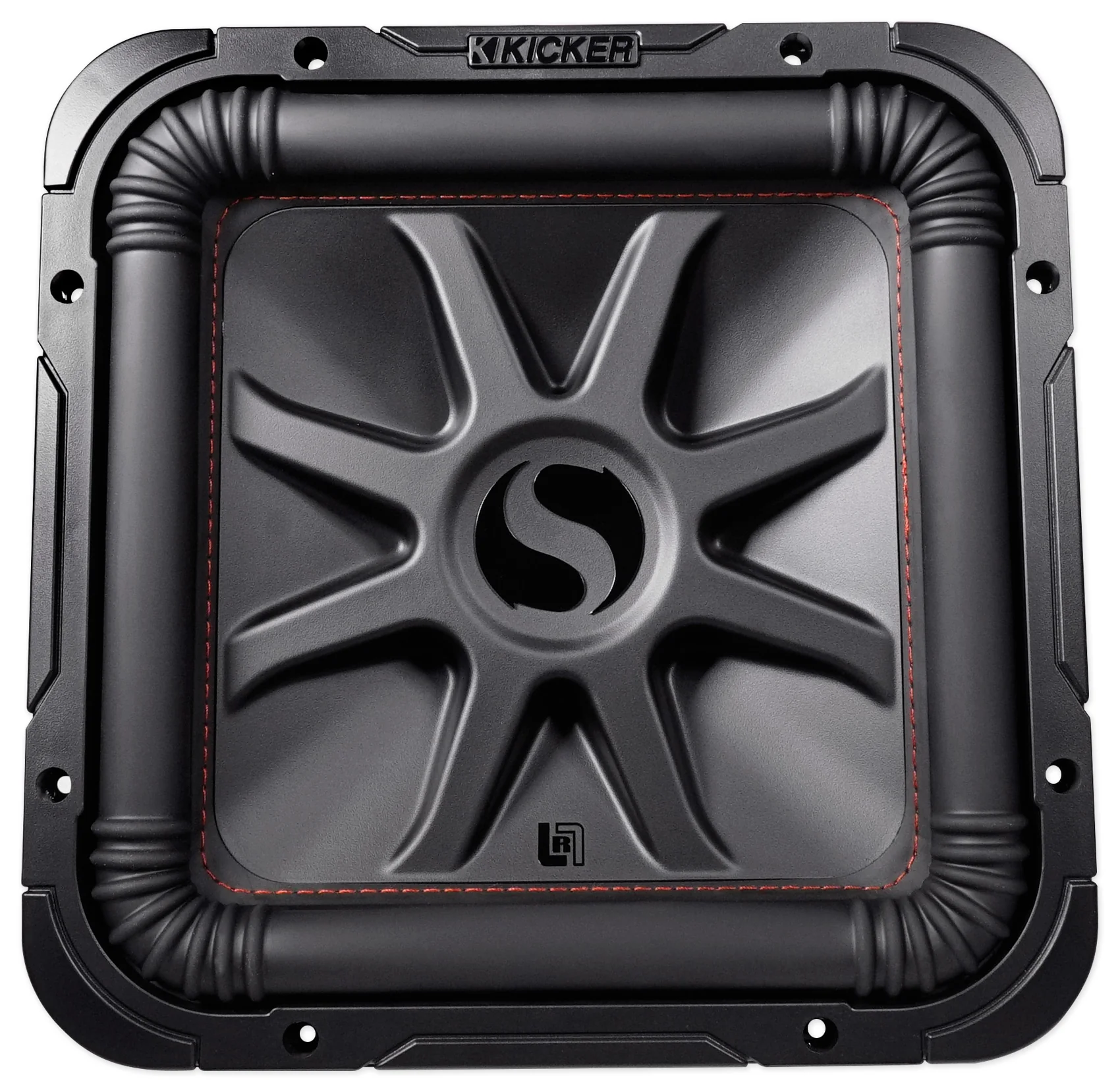 2) KICKER 45L7R122 12" 1200w L7R Subwoofers, Solo-Baric+Vented Bedlined Sub Box - Image 2
