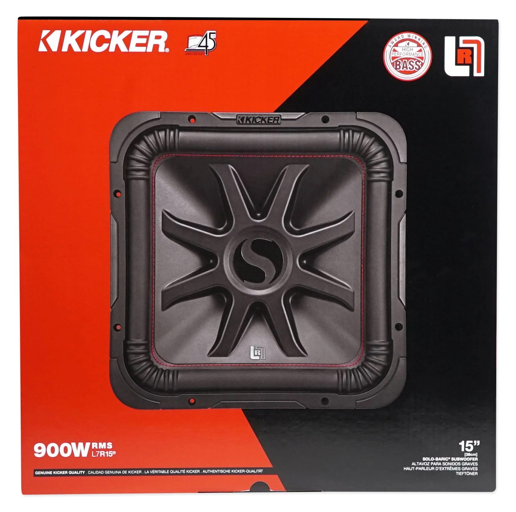 (2) KICKER 45L7R152 15" 3600w L7R Car Subwoofers+Mono Amplifier+Amp Kit L7R152 - Image 10