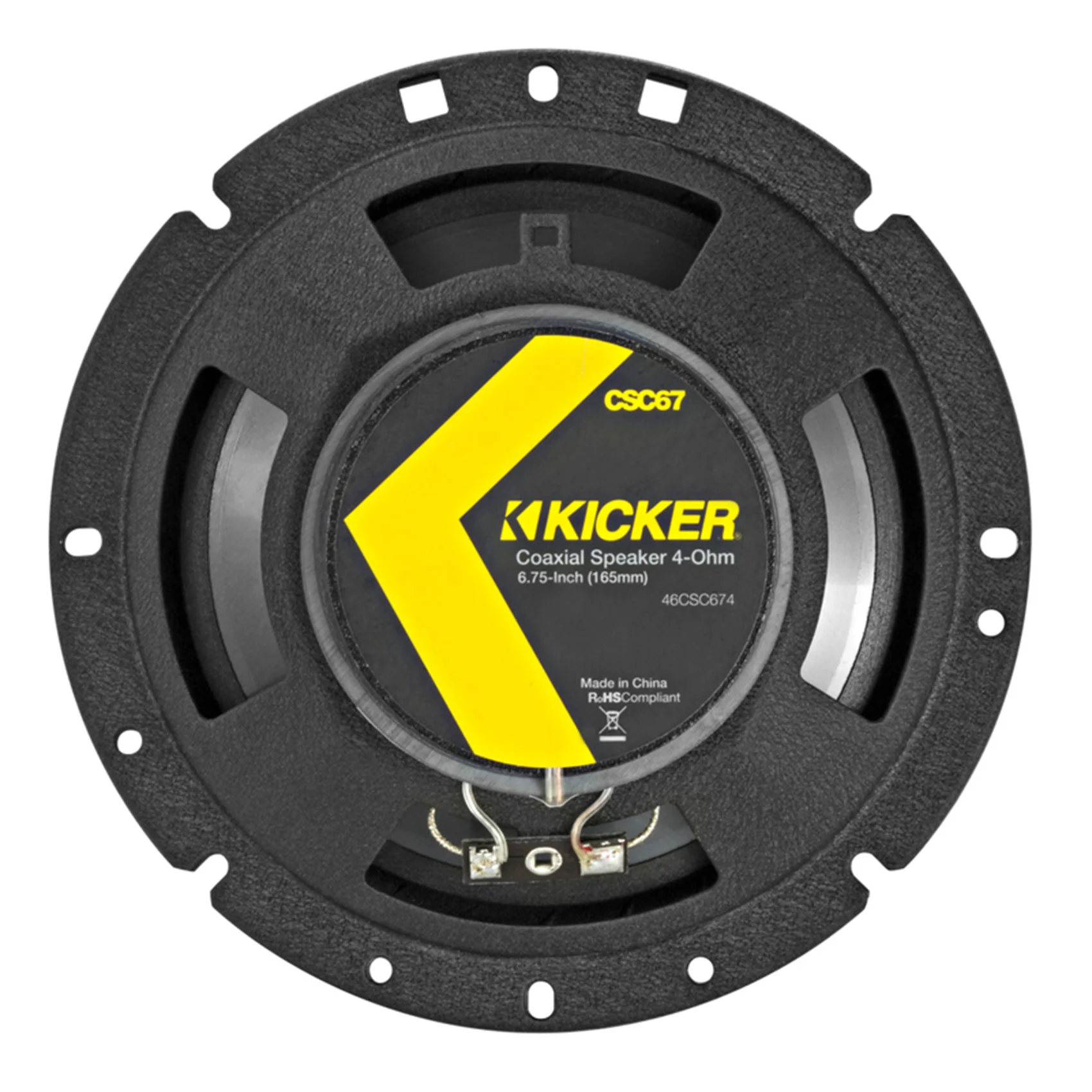 (4) KICKER 46CSC674 6.75" 6-3/4" 600w 4-Ohm Car Audio Coaxial Speakers CSC674 - Image 8