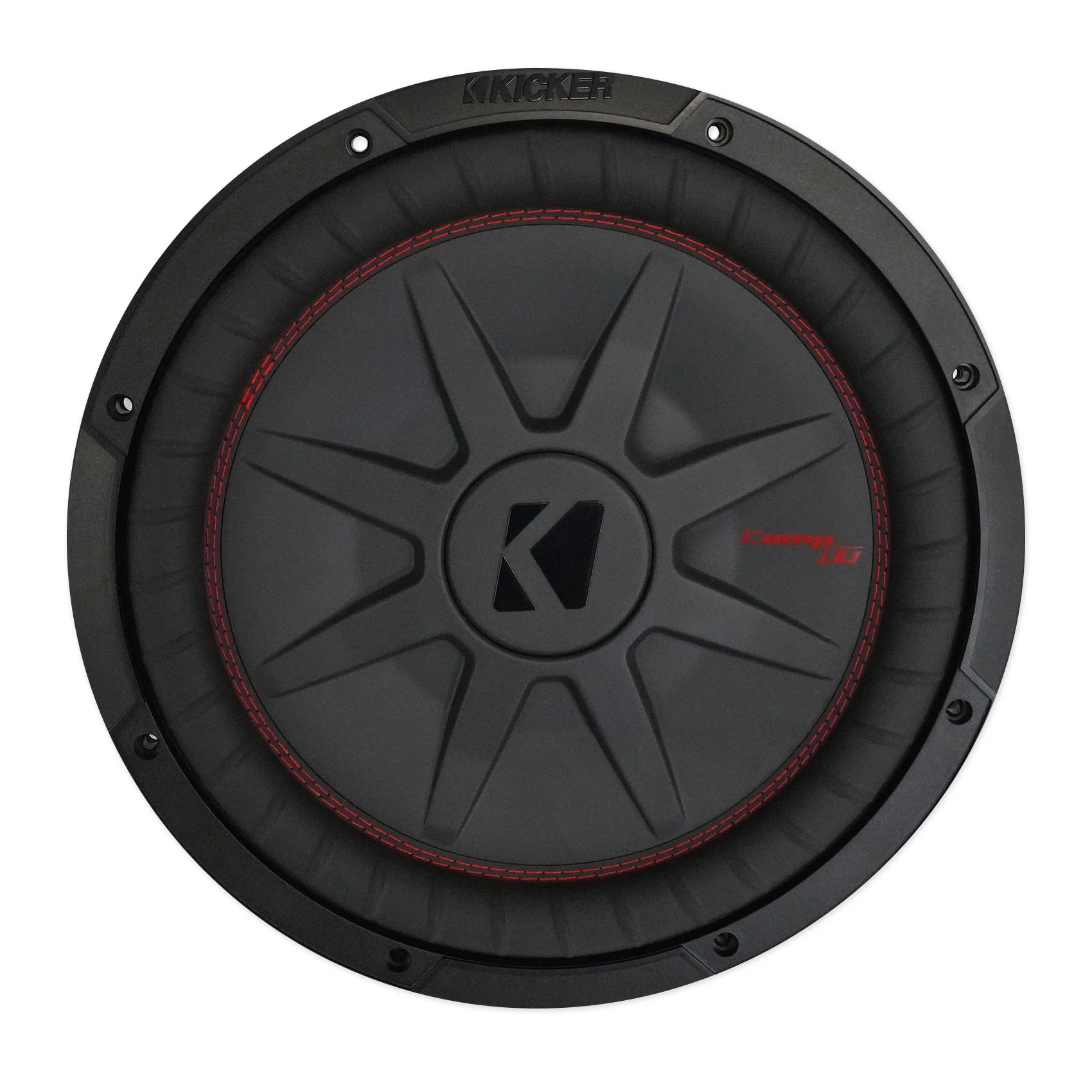 (2) Kicker 48CWRT122 COMPRT12 2000W 12" Slim Car Subwoofers+Shallow Sub Box - Image 6