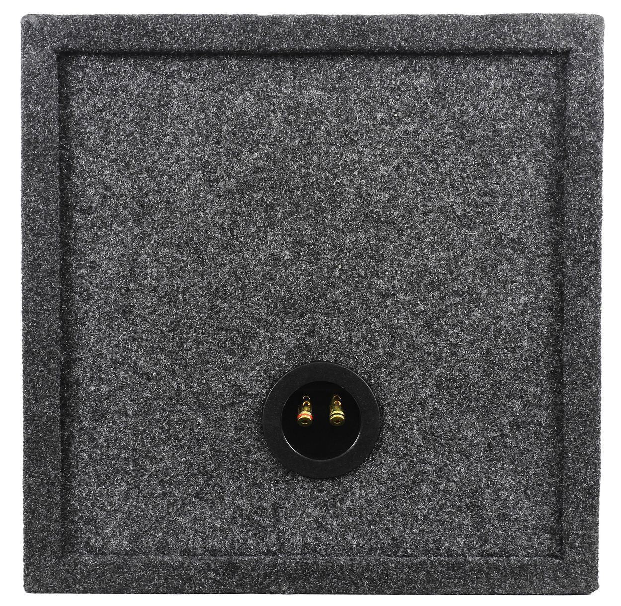 (2) Kicker 50CWCD124 CompC 12" DVC Subwoofers+Sealed Sub Box Enclosure CWCD124 - Image 10