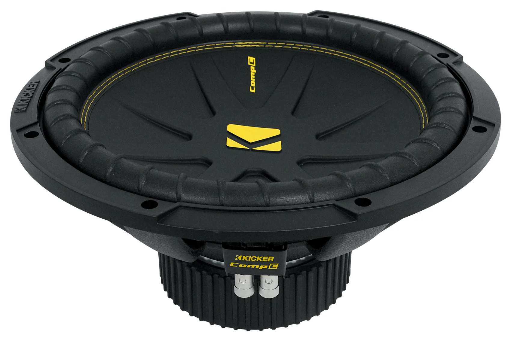 (2) Kicker 50CWCD124 CompC 12" DVC Subwoofers+Sealed Sub Box Enclosure CWCD124 - Image 7