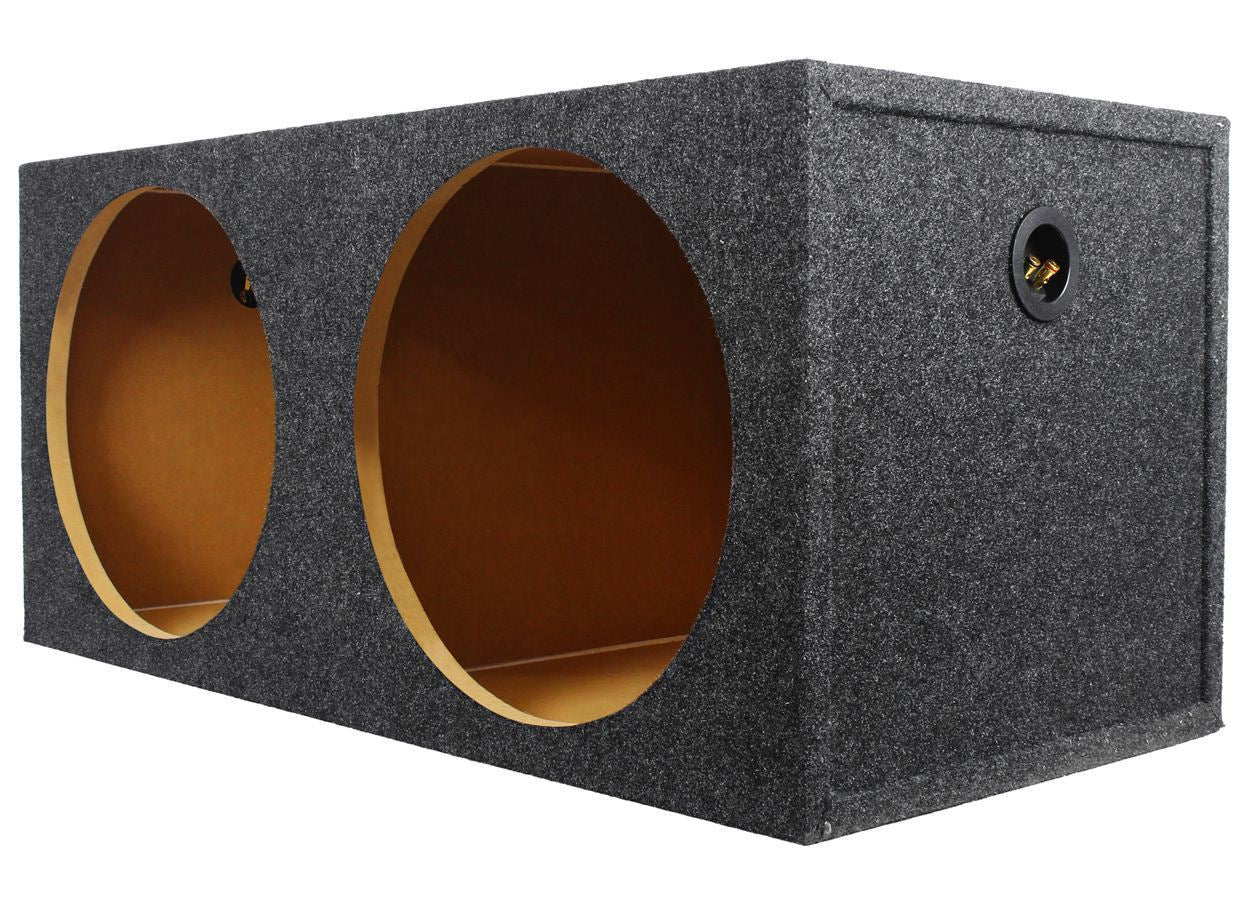 (2) Kicker 50CWCD154 CompC 15" DVC Subwoofers+Sealed Sub Box Enclosure CWCD154 - Image 8