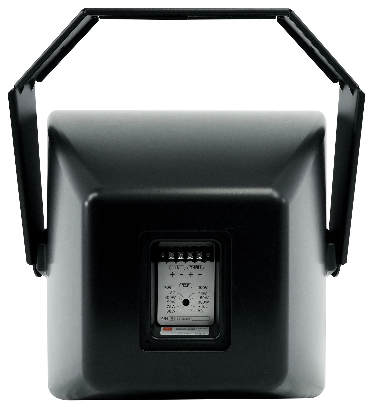 2) JBL AWC159 15" Indoor/Outdoor 70V Black Surface Mount Commercial Speakers+Amp - Image 12