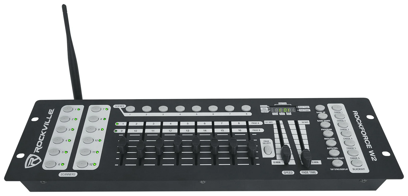 BD20 Derby Light 2-Pack + ROCKFORCE W2 Controller Bundle - Image 9