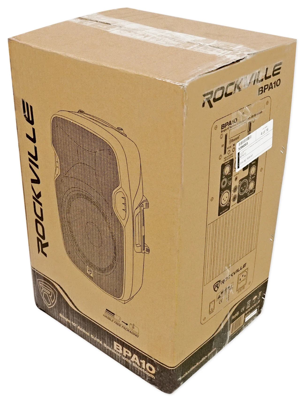 BPA10 10" Speakers 2-Pack + Stands & XLR Cables Bundle - Image 11