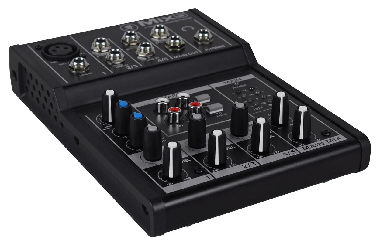 BPA12 12" Speakers 2-Pack + Mixer + Stands + Wired Mic Bundle - Image 6