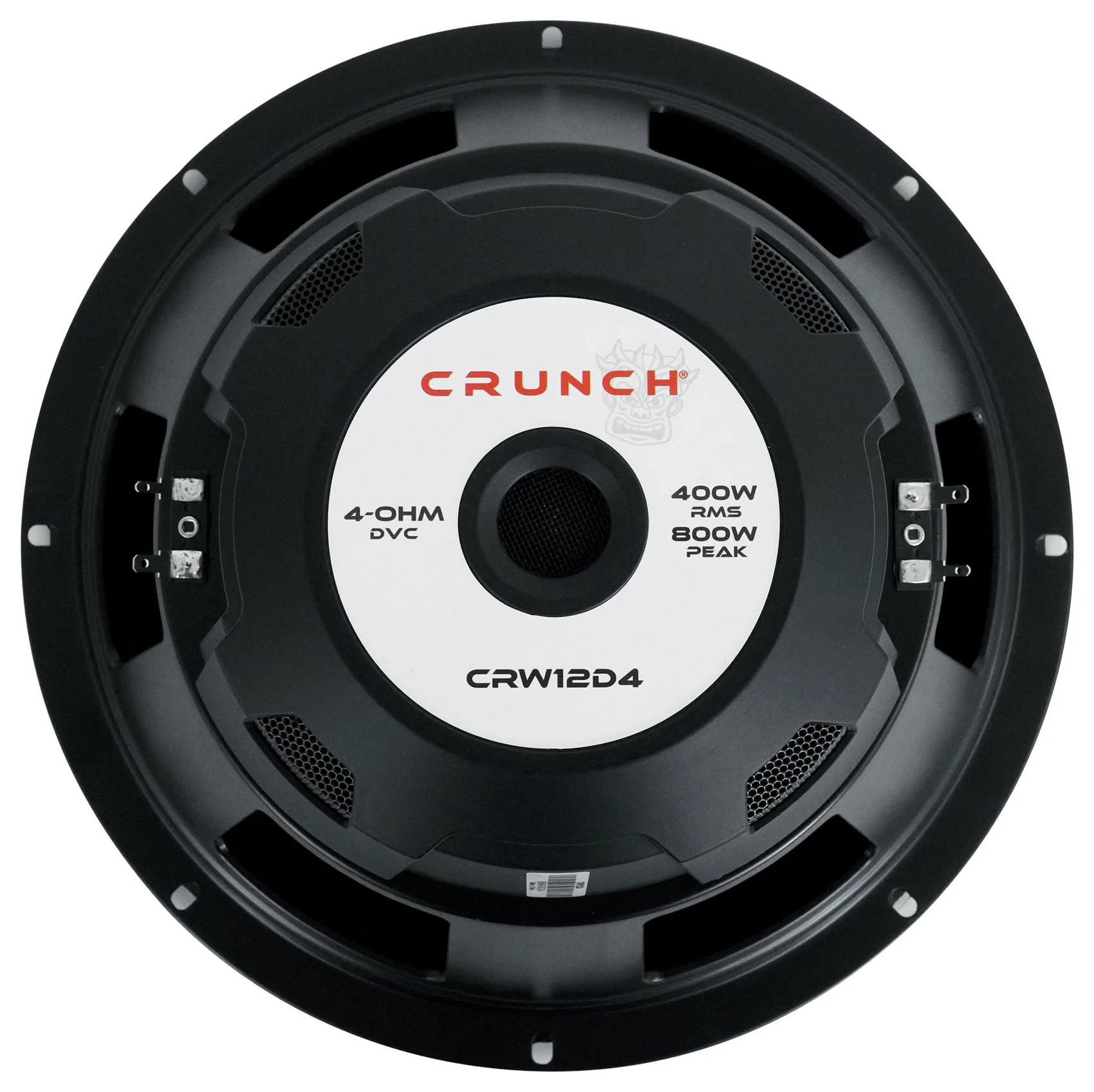 (2) Crunch CRW12D4 12" 800 Watt Car Audio Subwoofers+Vented Sub Box Enclosure - Image 12