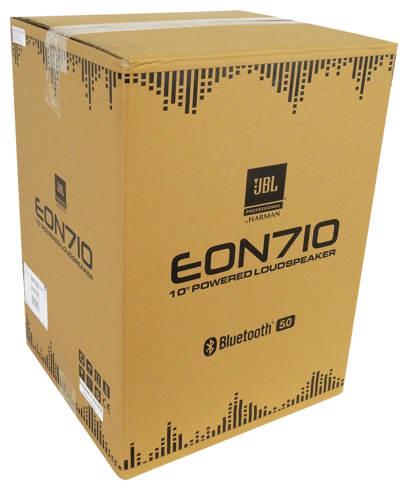 (2) JBL EON710 10" 1300w Powered Active DJ PA Speakers w/Bluetooth/DSP+Stands - Image 15