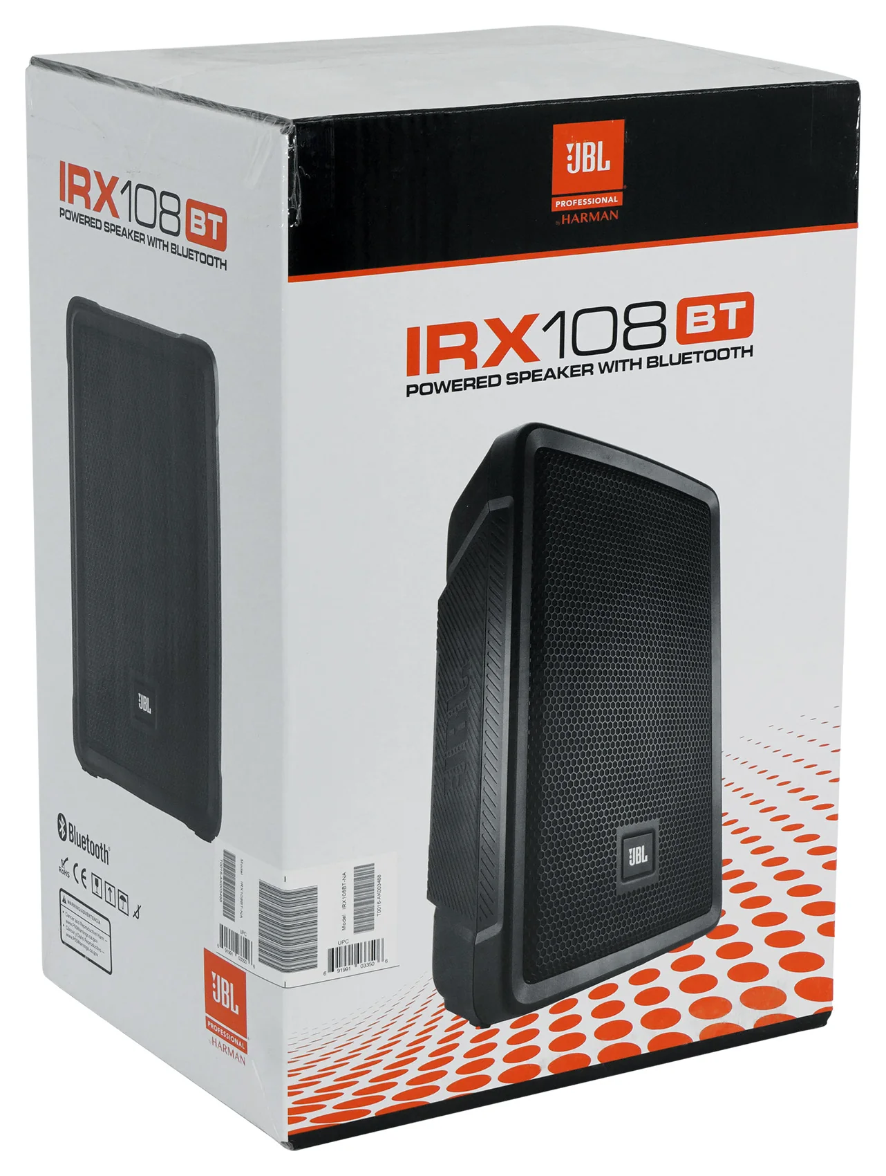 (2) JBL IRX108BT 8" 1000w Powered PA Speakers w/ Bluetooth+15" Powered Subwoofer - Image 2