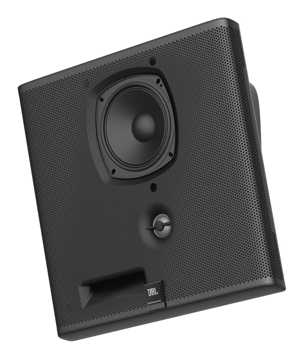 4) JBL SLP14/T-BK Sleek Low-Profile On Wall Mount 4" 70v Commercial Speakers+Amp - Image 12