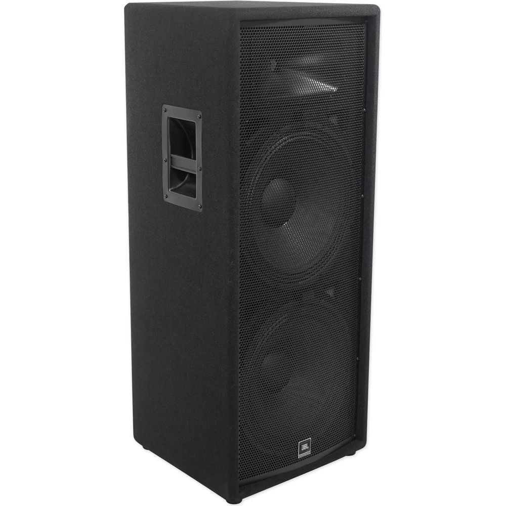 (2) JBL Pro JRX225 2000 Watt Dual 15" DJ PA Speakers+Power Amplifier+Cables - Image 5