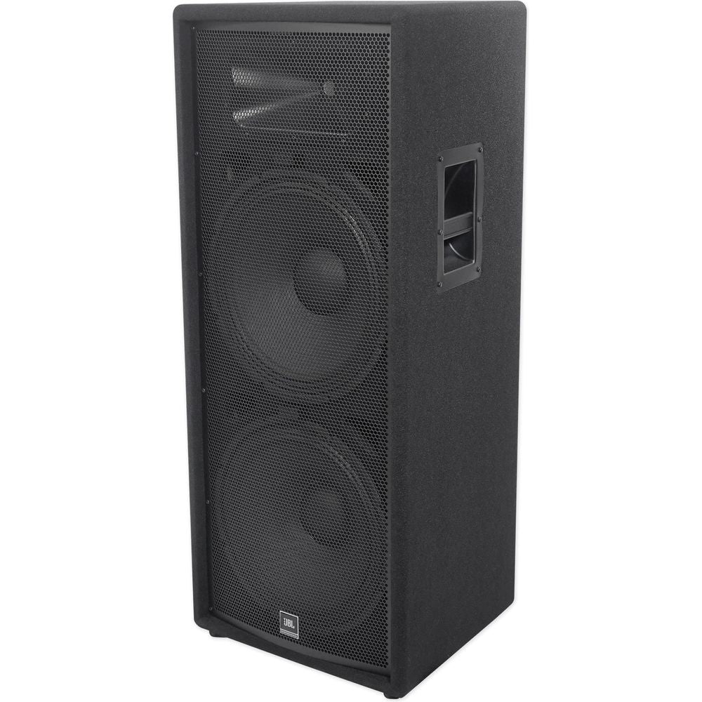 (2) JBL Pro JRX225 2000 Watt Dual 15" DJ PA Speakers+Power Amplifier+Cables - Image 6