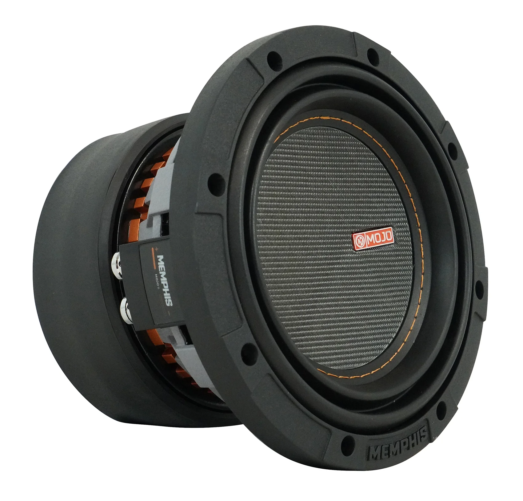 (2) Memphis Audio MOJO MJM612 6.5" 1400w Competition Car Subwoofers+Amp+Wire Kit - Image 21