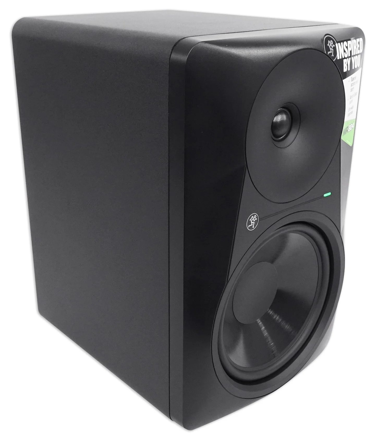 Pair Mackie MR824 8” 85 Watt Powered Active Studio Monitor Speakers+21" Stands - Image 4