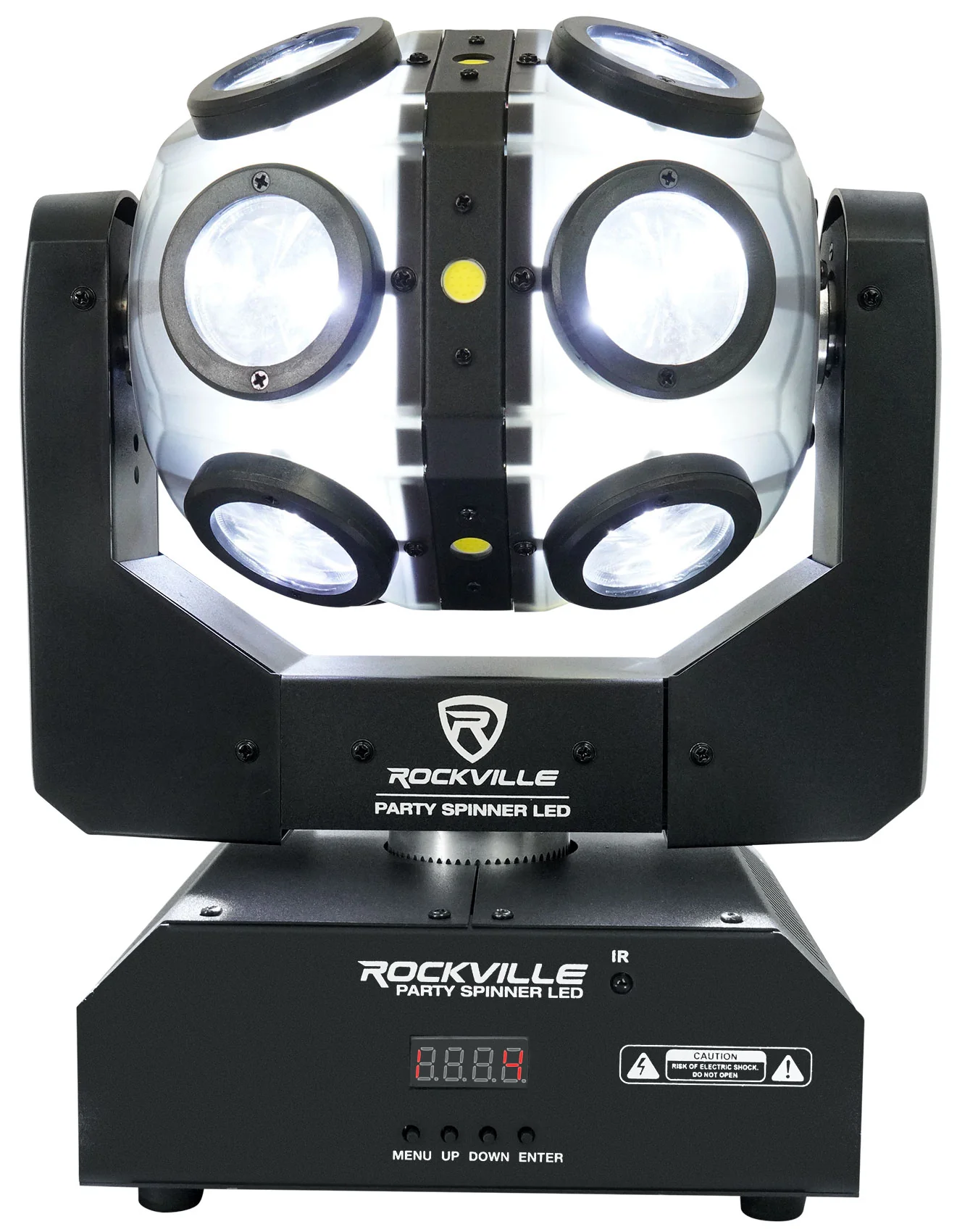Party Spinner LED 2-Pack + ROCKFORCE 192 DMX Controller Bundle - Image 21