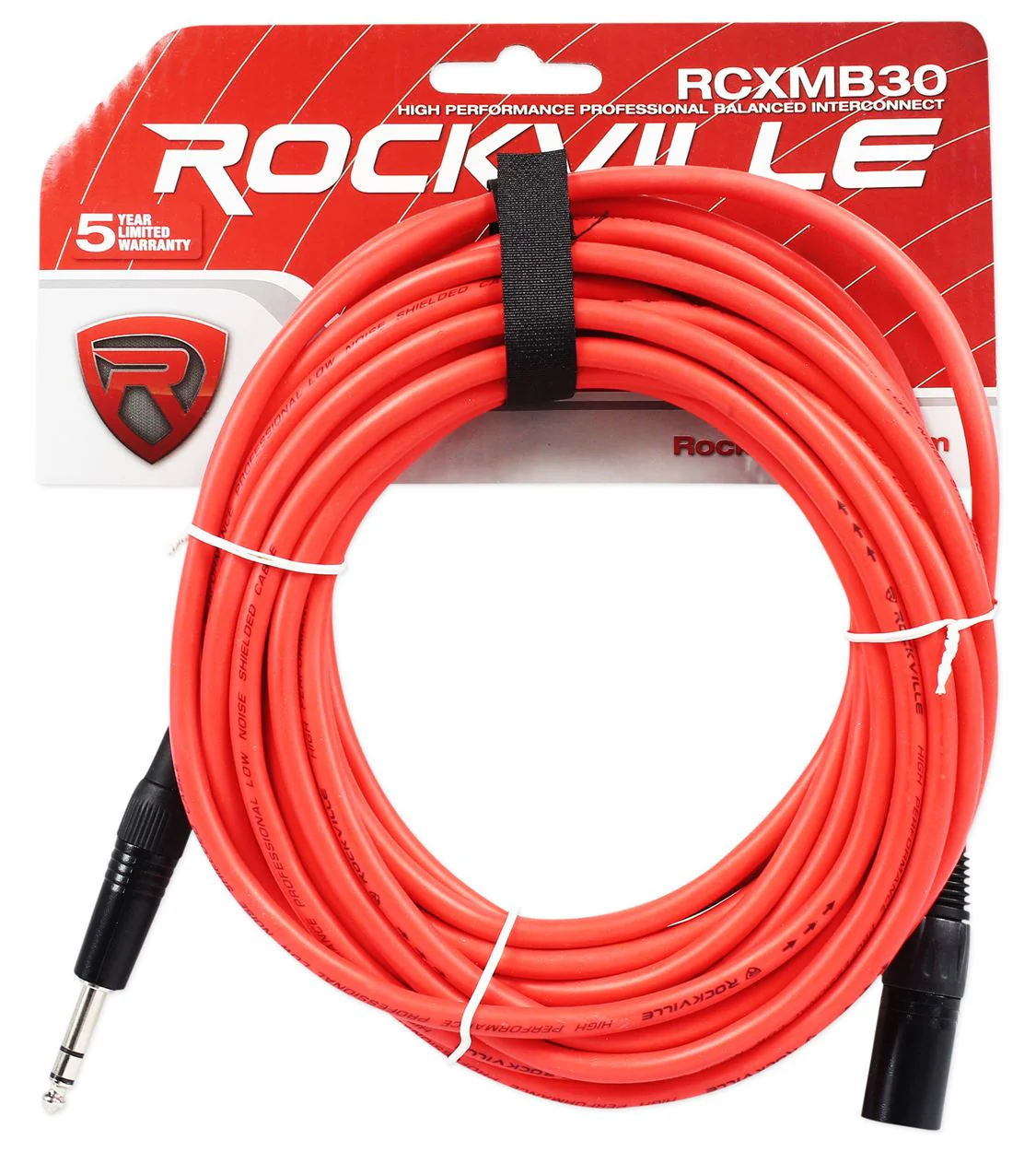 XLR Male to 1/4" TRS Cable 4-Pack + Color-Coded Balanced Cables Bundle - Image 5