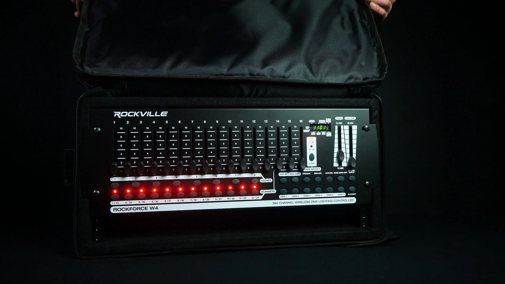 RF WEDGE White 2-Pack + ROCKFORCE W4 Wireless DMX Controller Bundle - Image 12