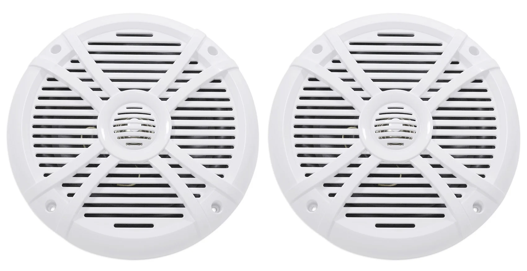 RMSTS80W White 8" Marine Speakers 4-Pack + KRYPTON MF4 Amplifier Bundle - Image 10