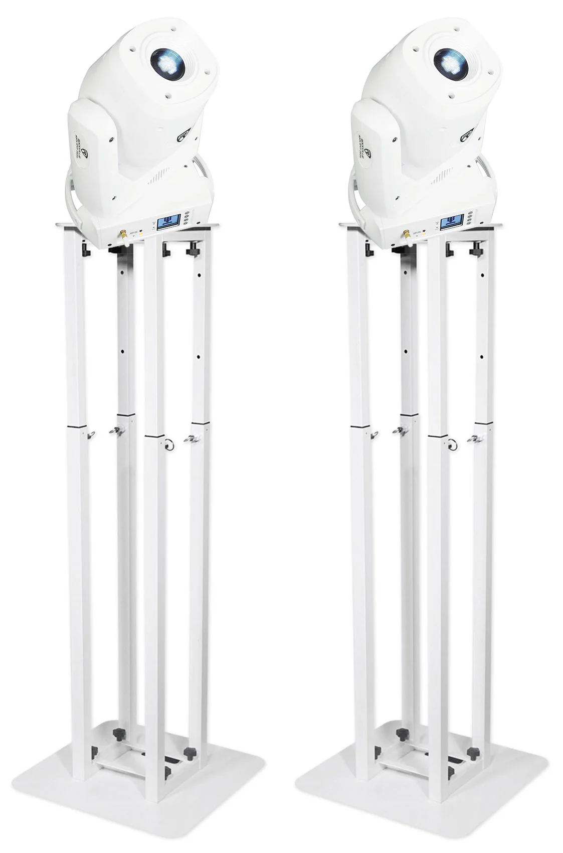 ROCK SPOT 260W White 2-Pack + RTP32W Totem Stands Bundle
