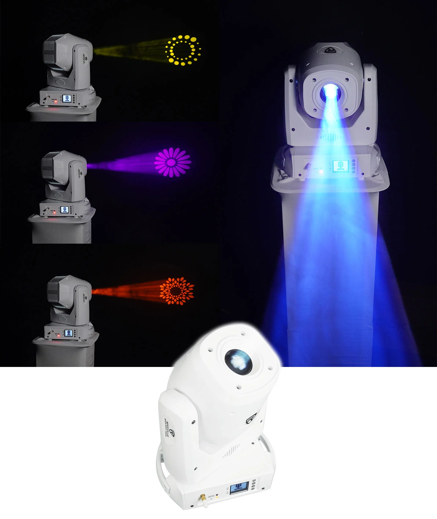 ROCK SPOT 260W White 2-Pack + RTP32W Totem Stands Bundle - Image 2