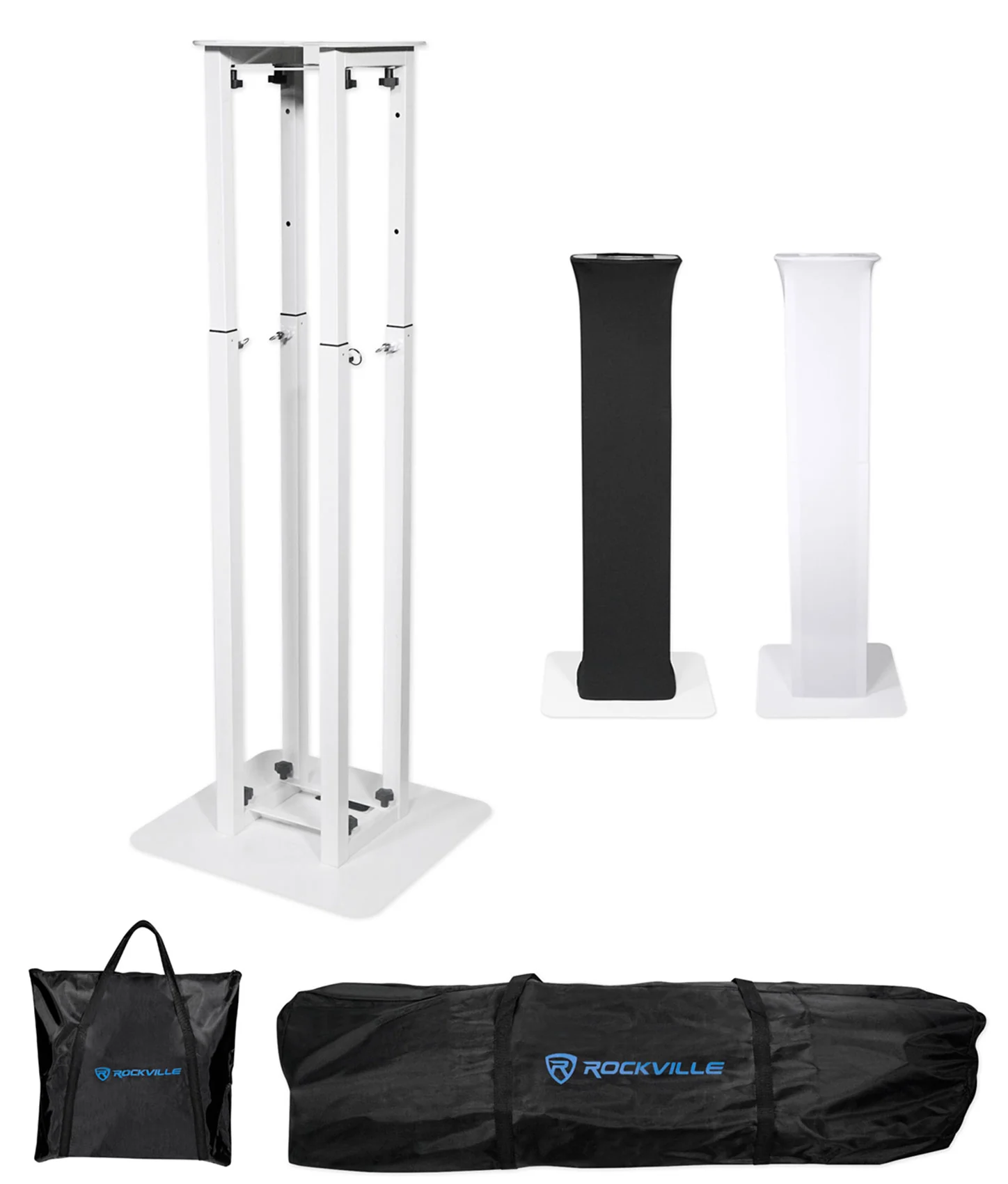 ROCK SPOT 260W White 2-Pack + RTP32W Totem Stands Bundle - Image 3