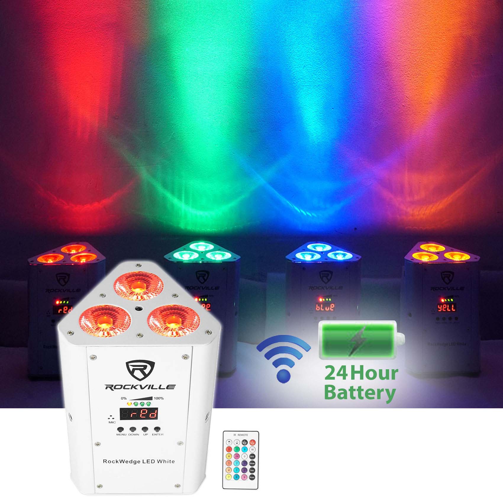 RockWedge LED White 2-Pack - Image 2