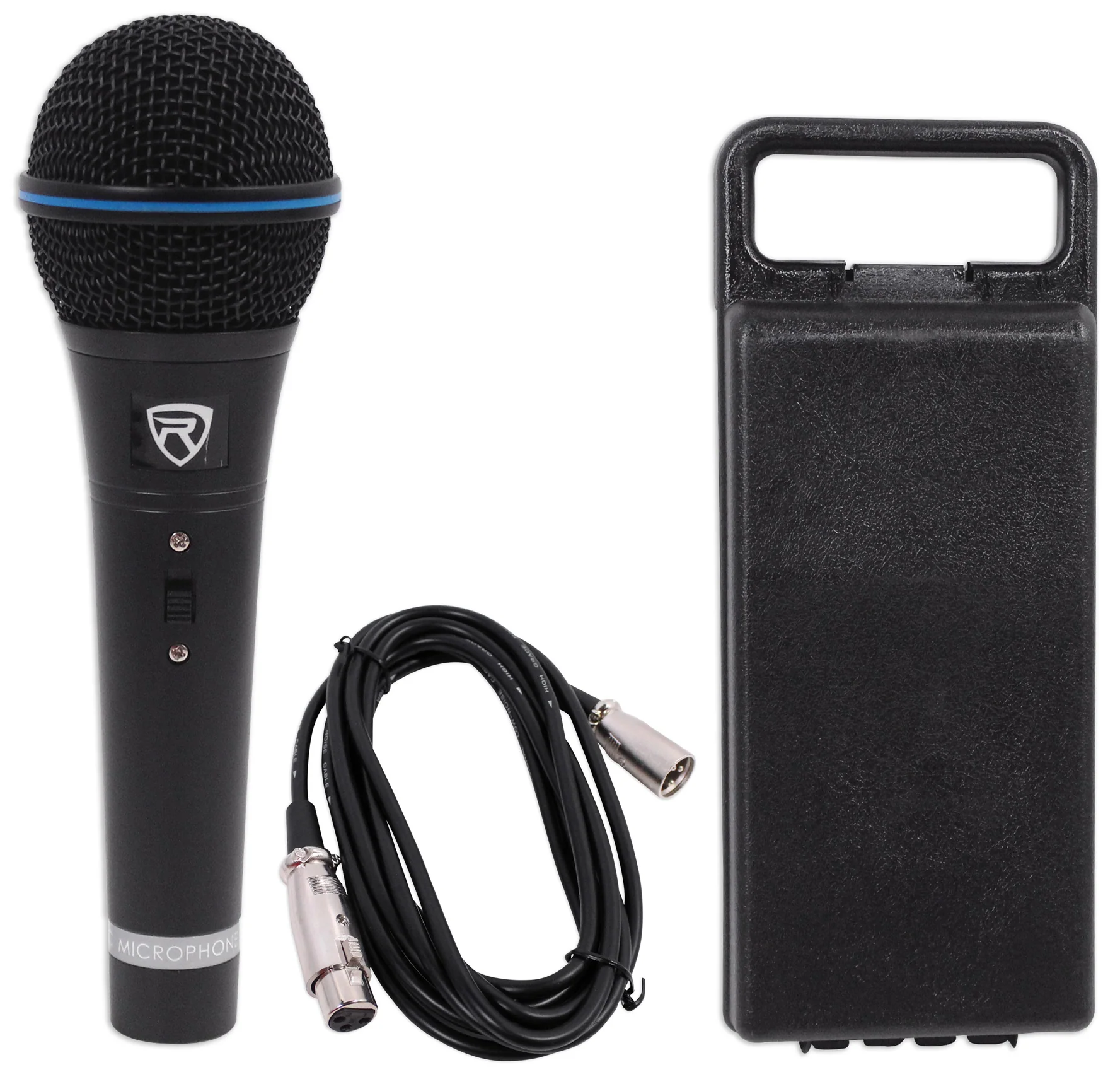 RSG12.4 12" Speakers 2-Pack + RPM85 Mixer, Mics, Stands Bundle - Image 14