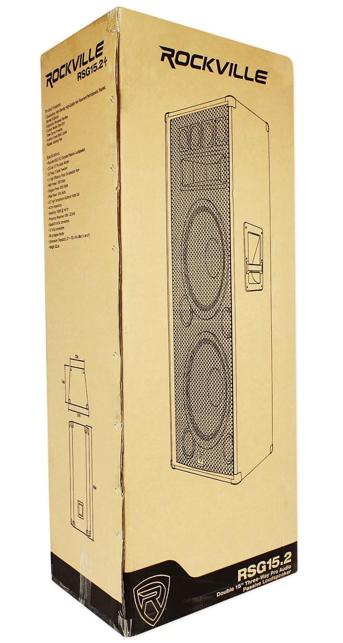 RSG15.24 Dual 15" 2-Pack + XGA-5000 Amplifier Bundle - Image 9