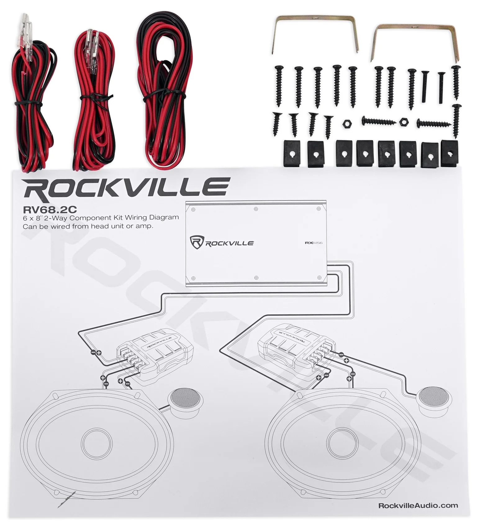 RV68.2C 2-Pack + RXA-F1 Amplifier Bundle - Image 7