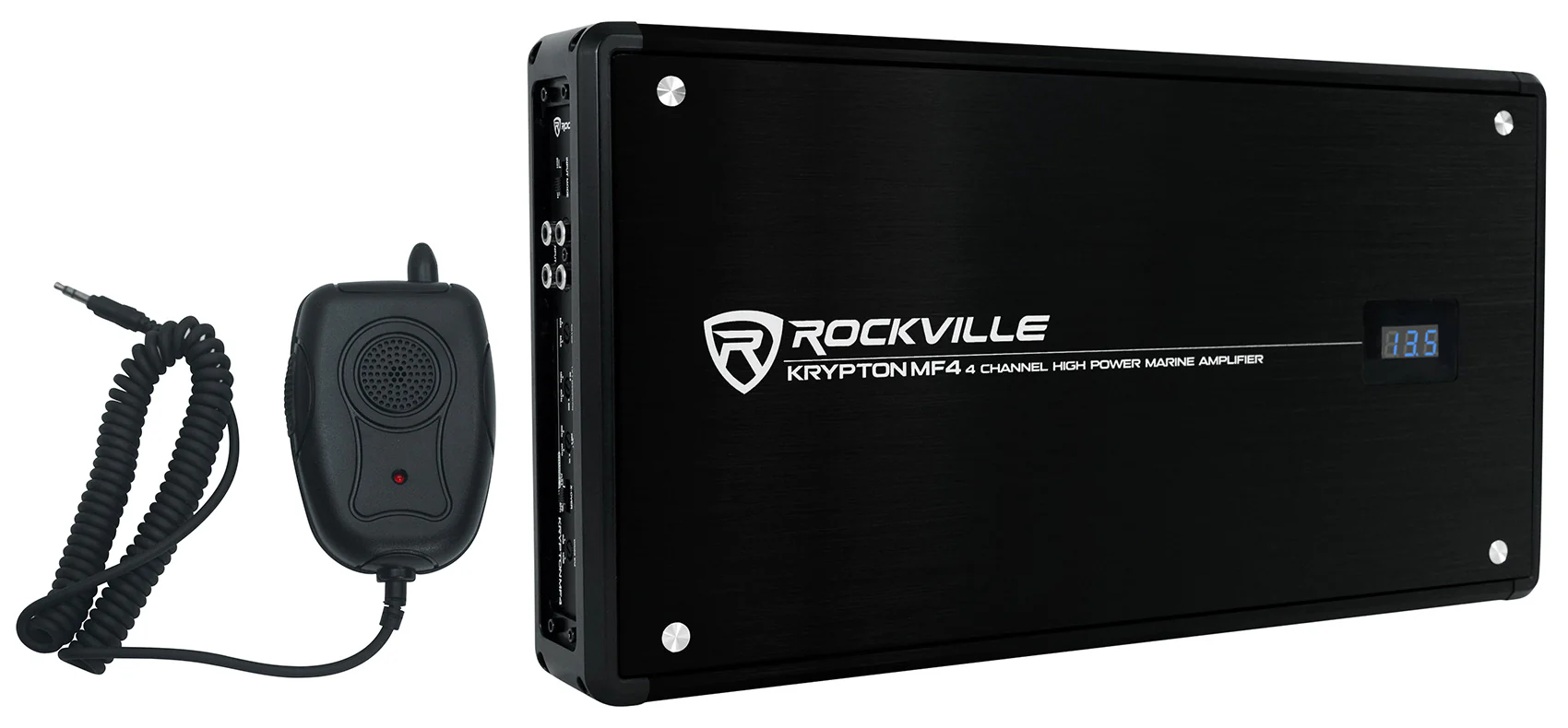 RWB90W White 8" Wakeboard Tower Speakers 2-Pack + KRYPTON MF4 Amplifier Bundle - Image 16
