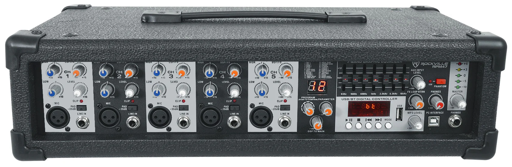 SPG88 8" 2-Pack + RPM47 Bluetooth Mixer Bundle - Image 8