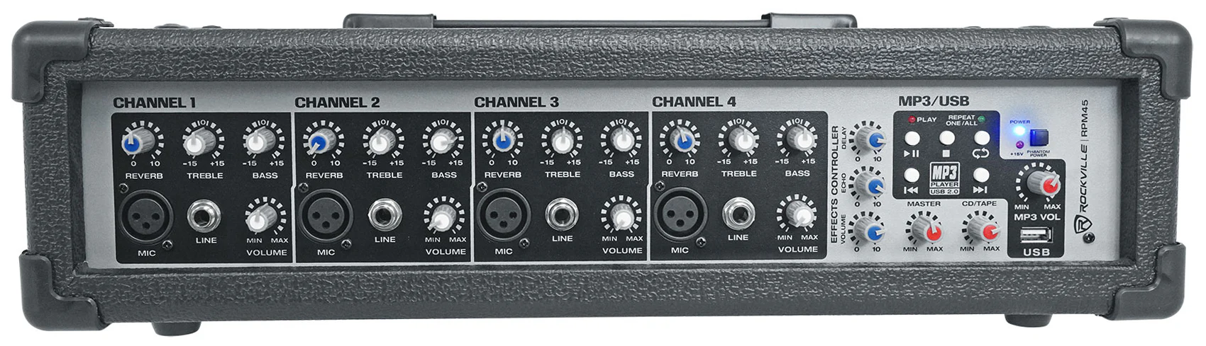 SPGN124 2-Pack + RPM45 Powered Mixer Bundle - Image 13