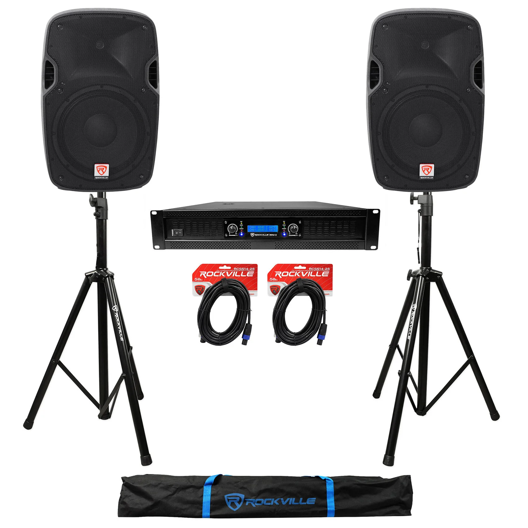 SPGN128 2-Pack + RPA12 Power Amp Bundle