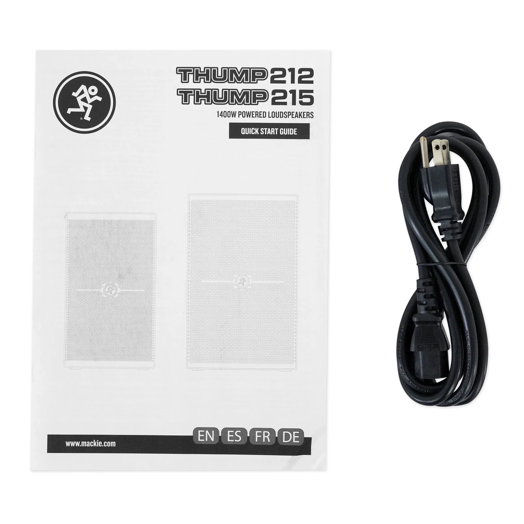 (2) Mackie Thump215 15" 1400w Powered DJ PA Speakers+Stands+Cables+Bag Thump 215 - Image 12