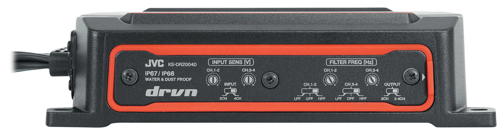 JVC KS-DR2004D 4-Ch. ATV/UTV Amplifier+(4) Tower Speakers+Bluetooth Controller - Image 13