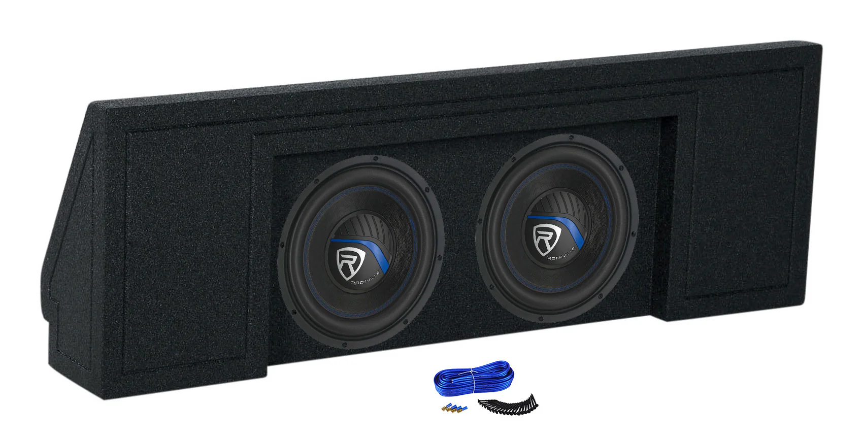 Rockville W10K5S2 2-Pack + REC93 Bundle